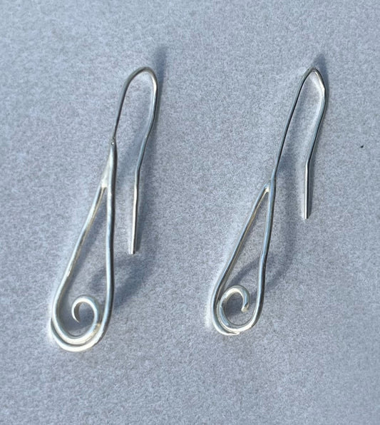 Swirl earrings