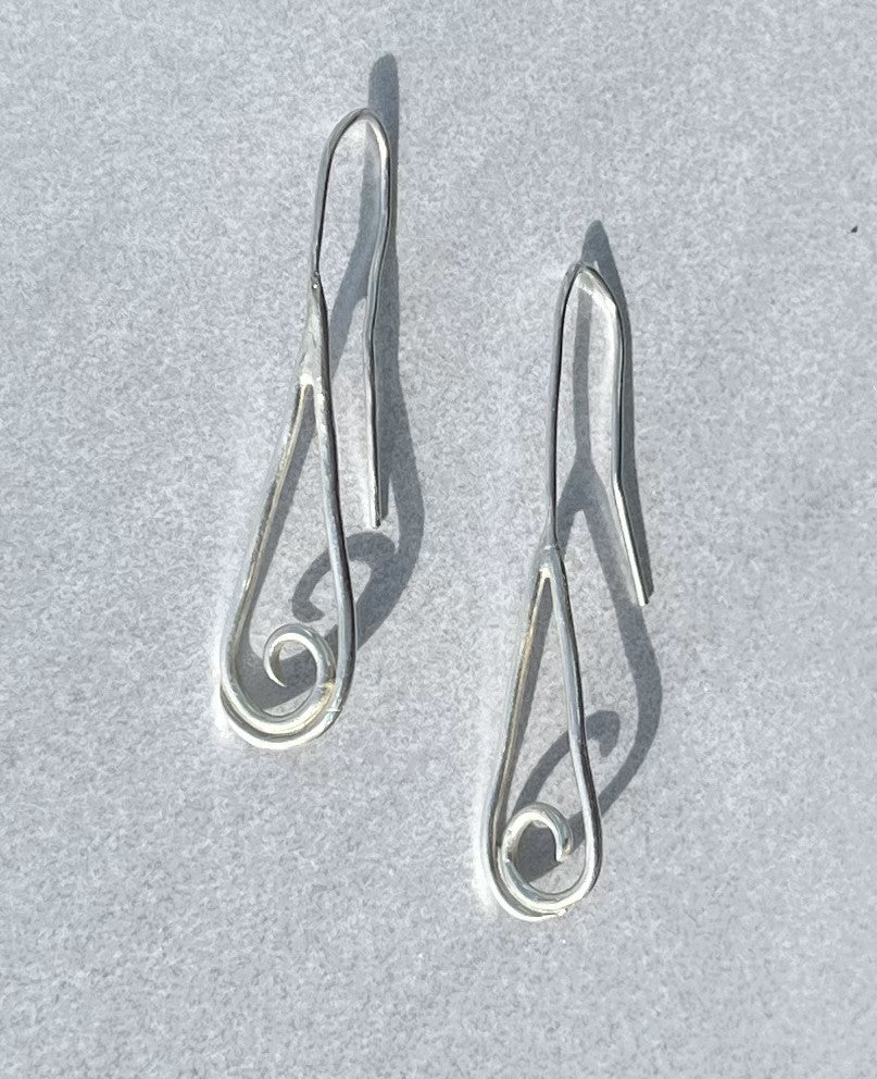 Swirl earrings